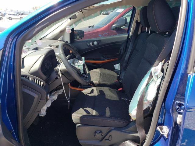 MAJ3S2GE4MC453844 - 2021 FORD ECOSPORT SE Mavi foto 7