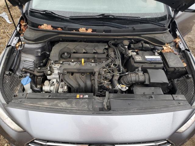 3KPC24A67LE121363 - 2020 HYUNDAI ACCENT SE GRAY photo 11