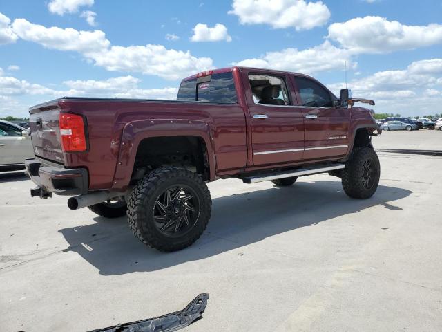 1GT12UE86GF161268 - 2016 GMC SIERRA K2500 DENALI BURGUNDY photo 3