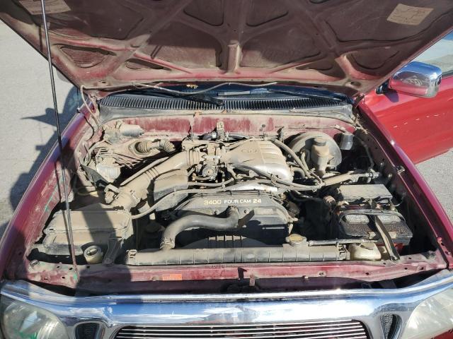 5TEGN92N13Z290749 - 2003 TOYOTA TACOMA DOUBLE CAB PRERUNNER BURGUNDY photo 11