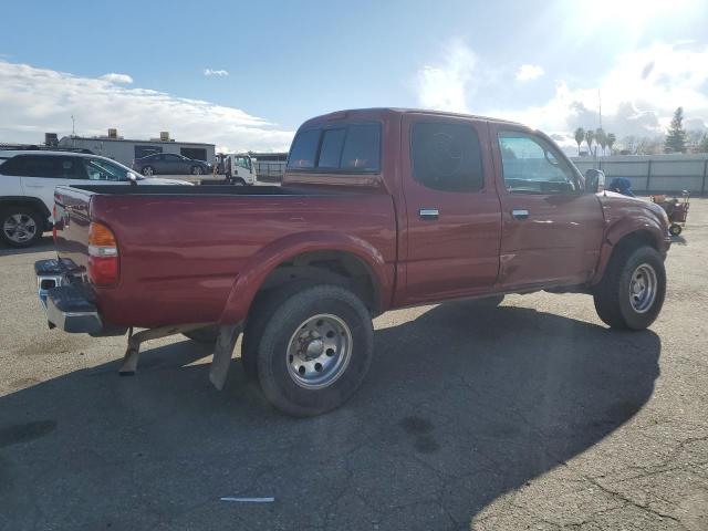 5TEGN92N13Z290749 - 2003 TOYOTA TACOMA DOUBLE CAB PRERUNNER BURGUNDY photo 3