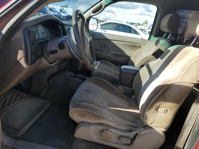 5TEGN92N13Z290749 - 2003 TOYOTA TACOMA DOUBLE CAB PRERUNNER BURGUNDY photo 7