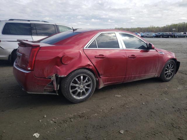 1G6DV57V980216364 - 2008 CADILLAC CTS HI FEATURE V6 RED photo 3