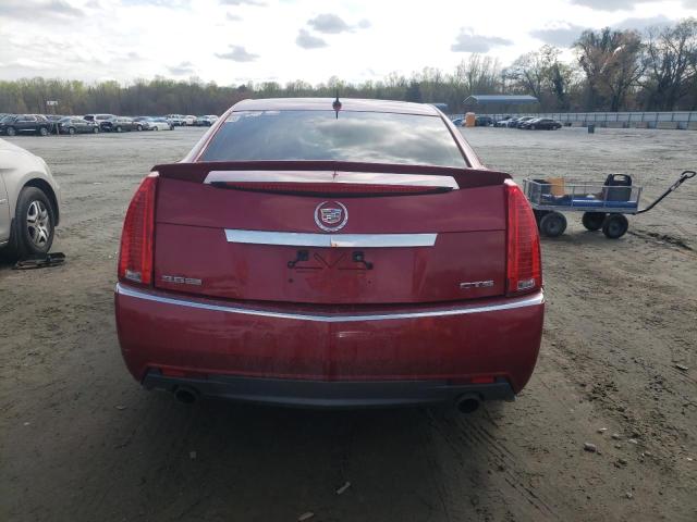 1G6DV57V980216364 - 2008 CADILLAC CTS HI FEATURE V6 RED photo 6