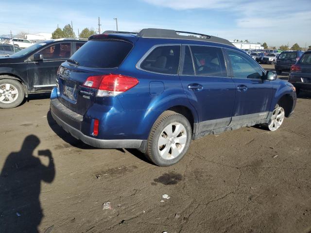 4S4BRBCC7B3340629 - 2011 SUBARU OUTBACK 2.5I PREMIUM BLUE photo 3