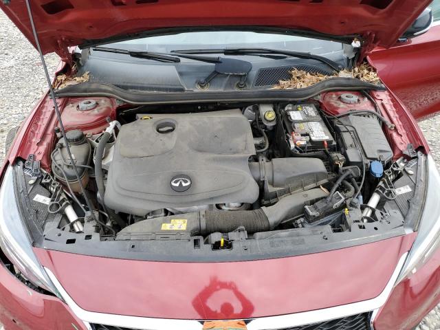 SJKCH5CR2HA035901 - 2017 INFINITI QX30 BASE RED photo 11