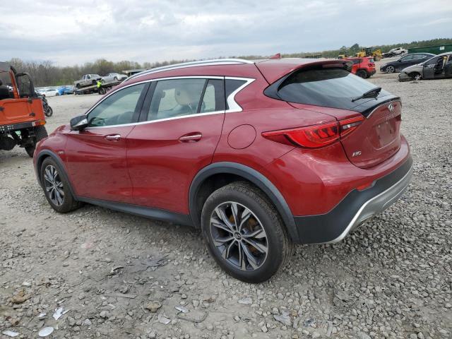 SJKCH5CR2HA035901 - 2017 INFINITI QX30 BASE RED photo 2