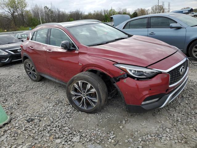 SJKCH5CR2HA035901 - 2017 INFINITI QX30 BASE RED photo 4