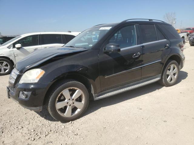 4JGBB8GB4BA626023 - 2011 MERCEDES-BENZ ML 350 4MATIC BLACK photo 1