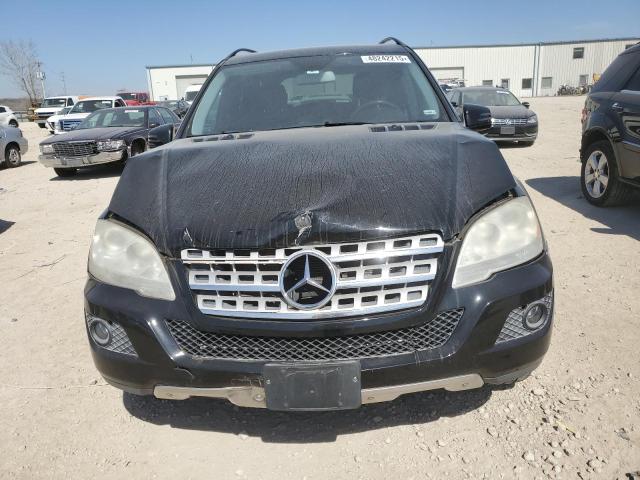 4JGBB8GB4BA626023 - 2011 MERCEDES-BENZ ML 350 4MATIC BLACK photo 5