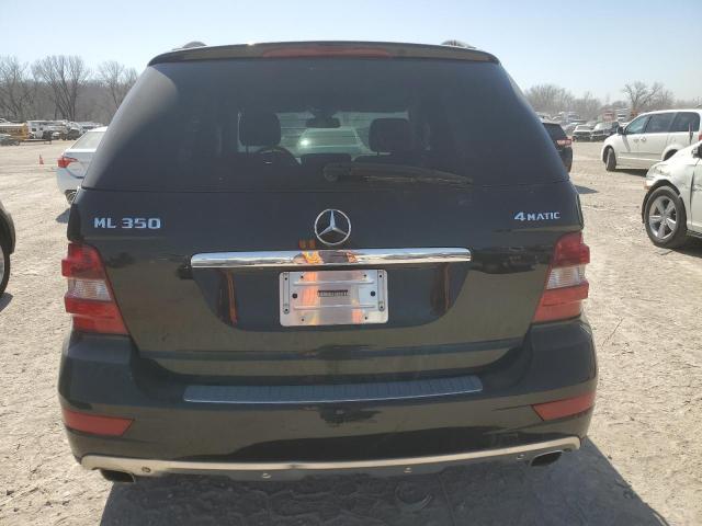 4JGBB8GB4BA626023 - 2011 MERCEDES-BENZ ML 350 4MATIC BLACK photo 6