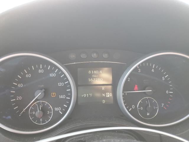 4JGBB8GB4BA626023 - 2011 MERCEDES-BENZ ML 350 4MATIC BLACK photo 9