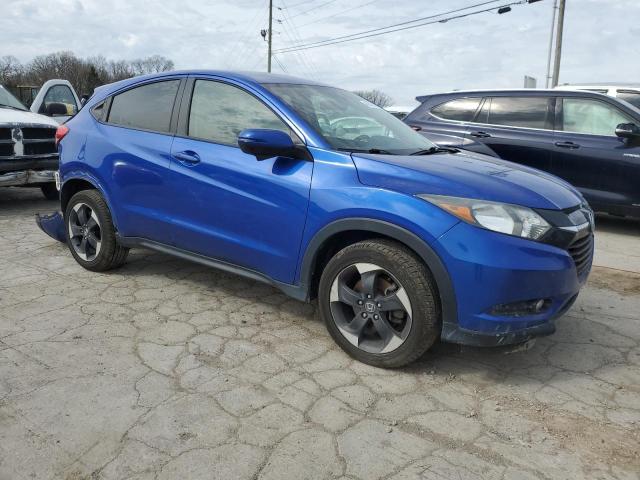 3CZRU6H55JG721632 - 2018 HONDA HR-V EX BLUE photo 4