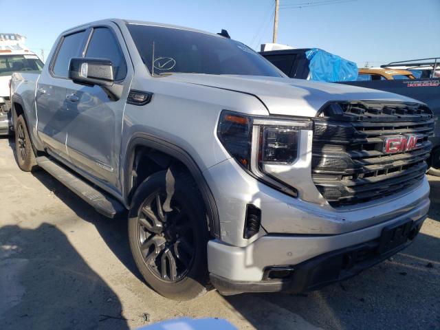 1GTUUCET1NZ572109 - 2022 GMC SIERRA K1500 ELEVATION SILVER photo 4