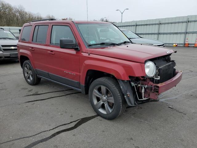 1C4NJRFB9FD324419 - 2015 JEEP PATRIOT LATITUDE RED photo 4