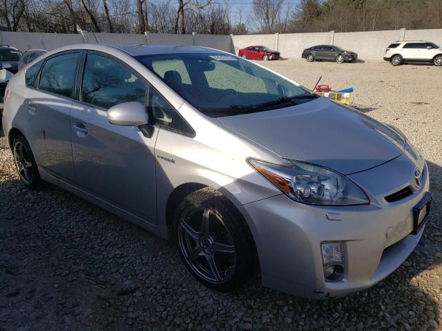 JTDKN3DUXA0040855 - 2010 TOYOTA PRIUS SILVER photo 4