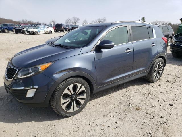 KNDPC3A60C7315483 - 2012 KIA SPORTAGE SX BLUE photo 1