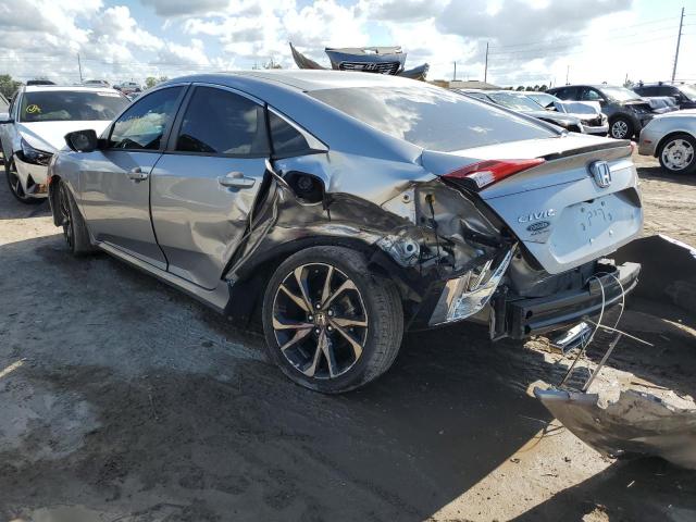 2HGFC2F84LH584947 - 2020 HONDA CIVIC SPORT 银色 照片 2