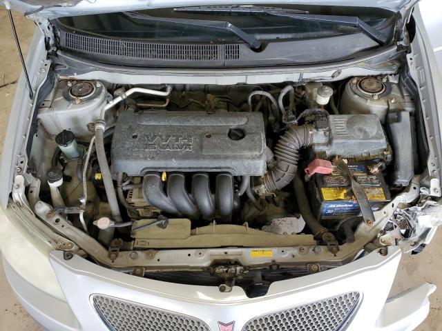 5Y2SL65817Z410720 - 2007 PONTIAC VIBE SILVER photo 11