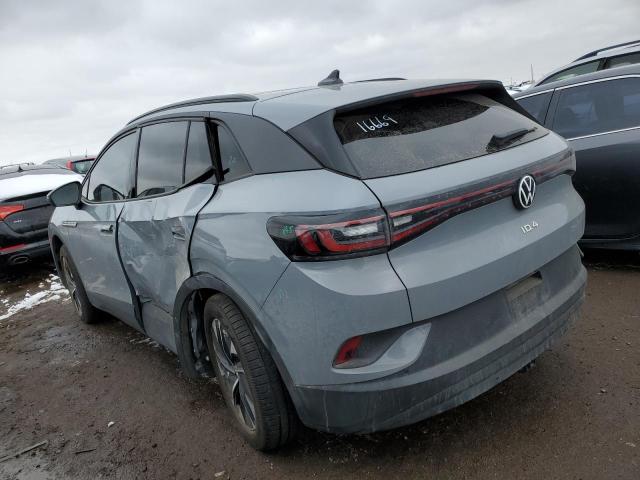 WVGGNPE20NP044190 - 2022 VOLKSWAGEN ID.4 PRO S ნაცრისფერი ფოტო 2