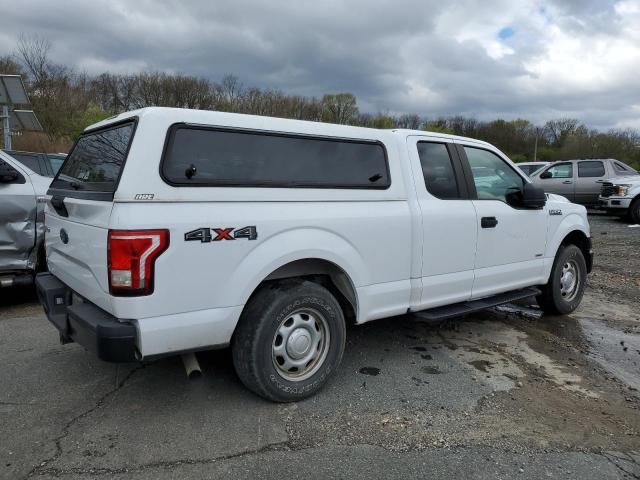 1FTEX1EP0GKD90674 - 2016 FORD F150 SUPER CAB WHITE photo 3