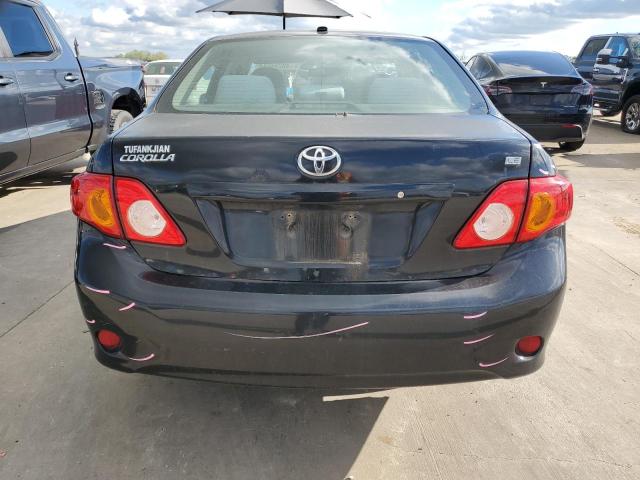 1NXBU4EE0AZ373702 - 2010 TOYOTA COROLLA BASE BLACK photo 6