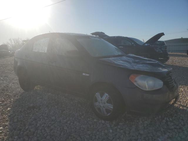 KMHCN46C77U110534 - 2007 HYUNDAI ACCENT GLS GRAY photo 4