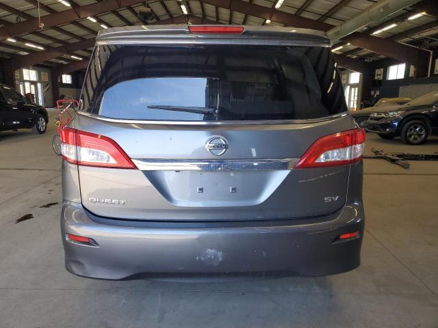 JN8AE2KP3E9108440 - 2014 NISSAN QUEST S GRAY photo 6