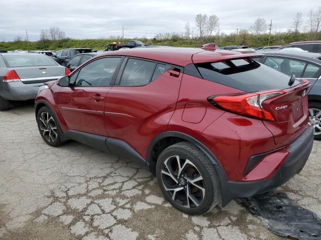 NMTKHMBX6JR006577 - 2018 TOYOTA C-HR XLE RED photo 2