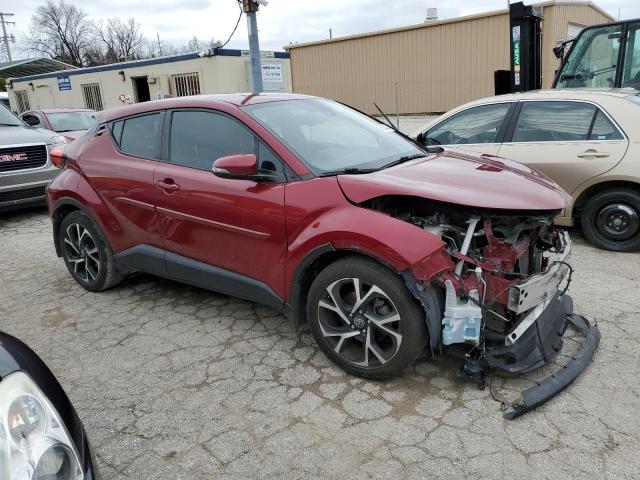 NMTKHMBX6JR006577 - 2018 TOYOTA C-HR XLE RED photo 4