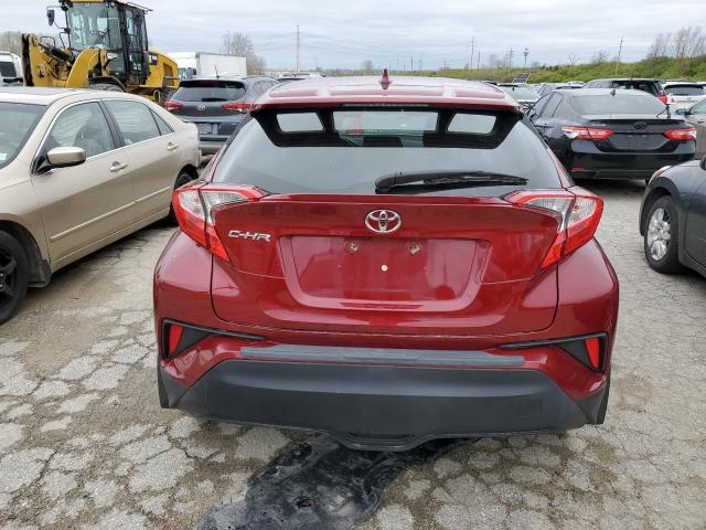 NMTKHMBX6JR006577 - 2018 TOYOTA C-HR XLE RED photo 6