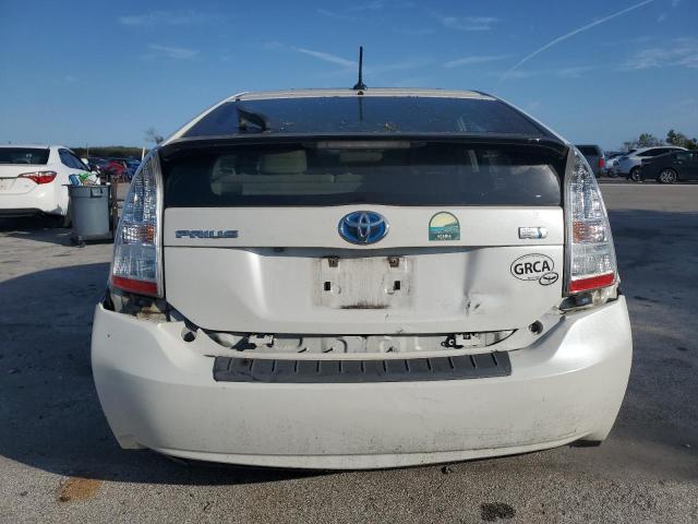 JTDKN3DU0A0067823 - 2010 TOYOTA PRIUS WHITE photo 6