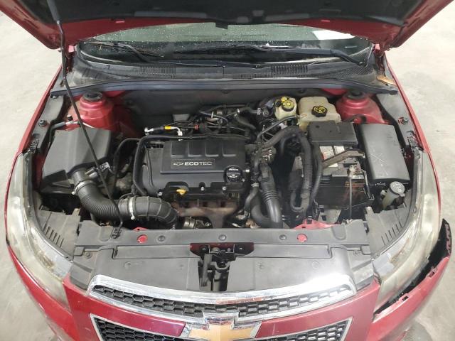 1G1PG5SB5D7186727 - 2013 CHEVROLET CRUZE LTZ RED photo 11