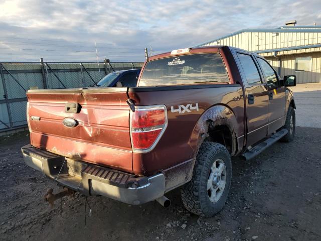 1FTEW1E80AFA03374 - 2010 FORD F150 SUPERCREW BROWN photo 3