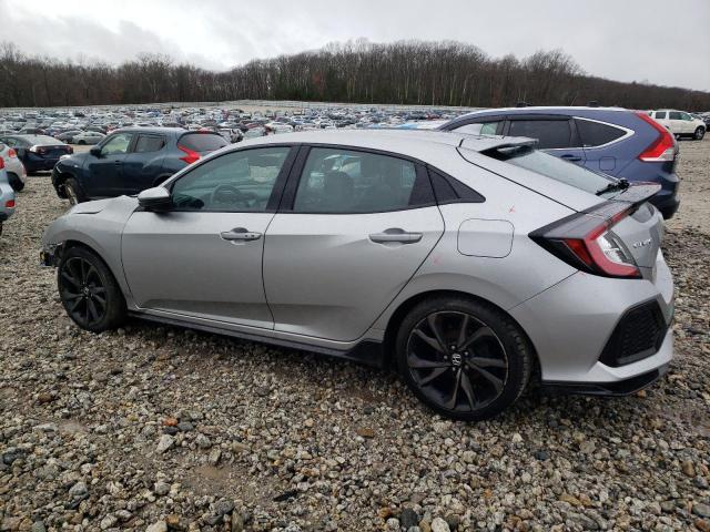 SHHFK7H96HU428439 - 2017 HONDA CIVIC SPORT TOURING SILVER photo 2