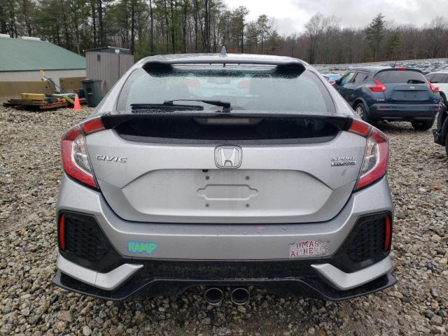 SHHFK7H96HU428439 - 2017 HONDA CIVIC SPORT TOURING SILVER photo 6