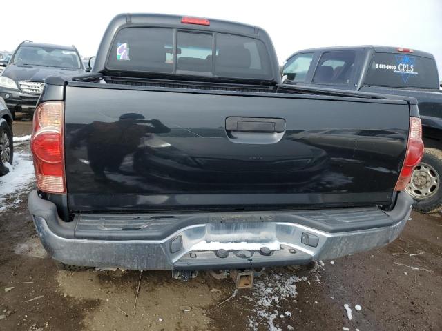 5TELU42N37Z373495 - 2007 TOYOTA TACOMA DOUBLE CAB BLACK photo 6