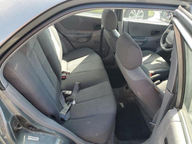 KMHCG45C84U544713 - 2004 HYUNDAI ACCENT GL GRAY photo 10