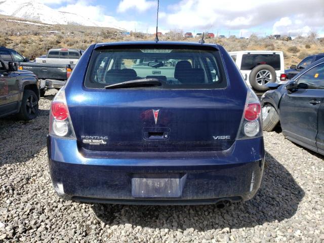 5Y2SP67889Z459062 - 2009 PONTIAC VIBE BLUE photo 6