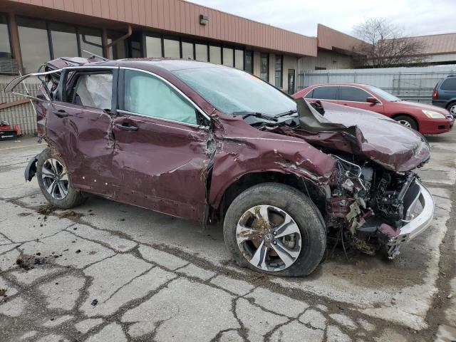 2HKRW6H36KH214844 - 2019 HONDA CR-V LX BURGUNDY photo 4