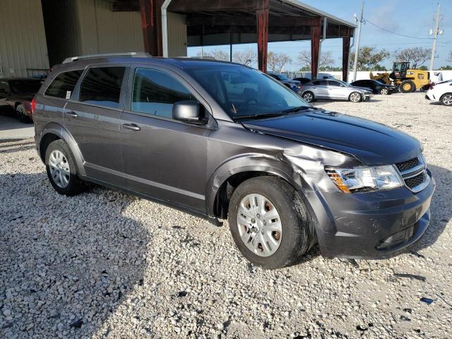 3C4PDCAB0JT382314 - 2018 DODGE JOURNEY SE GRAY photo 4