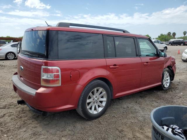 2FMDK51C59BA17935 - 2009 FORD FLEX SE BURGUNDY photo 3