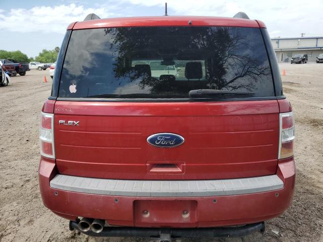 2FMDK51C59BA17935 - 2009 FORD FLEX SE BURGUNDY photo 6