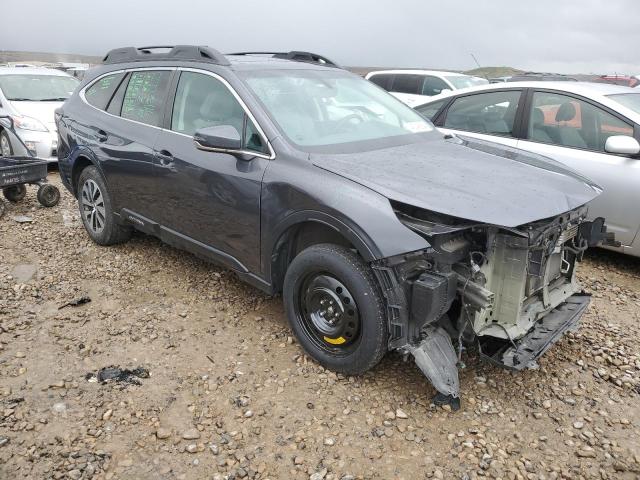 4S4BTAFC9M3225864 - 2021 SUBARU OUTBACK PREMIUM GRAY photo 4