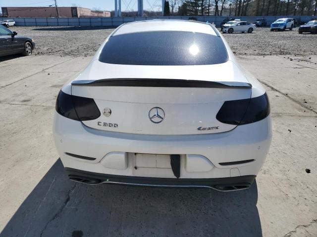 WDDWJ4KB4HF351067 - 2017 MERCEDES-BENZ C 300 4MATIC WHITE photo 6