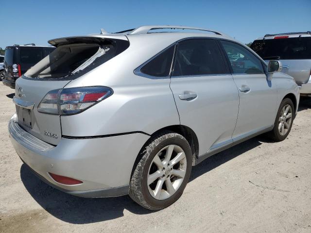 2T2ZK1BA2AC008262 - 2010 LEXUS RX 350 SILVER photo 3