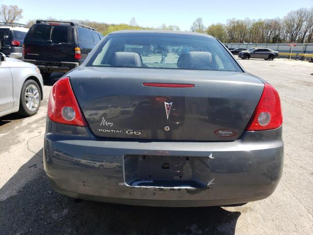 1G2ZG57B284192103 - 2008 PONTIAC G6 BASE GRAY photo 6