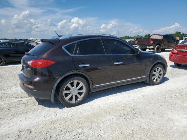 JNKAJ09F18M351348 - 2008 INFINITI EX35 BASE მუქწითელი ფოტო 3