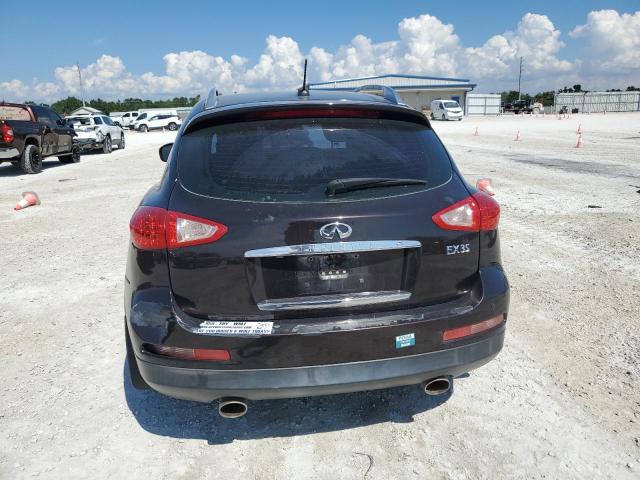 JNKAJ09F18M351348 - 2008 INFINITI EX35 BASE მუქწითელი ფოტო 6