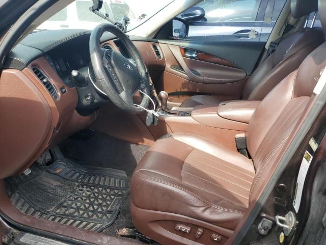 JNKAJ09F18M351348 - 2008 INFINITI EX35 BASE მუქწითელი ფოტო 7